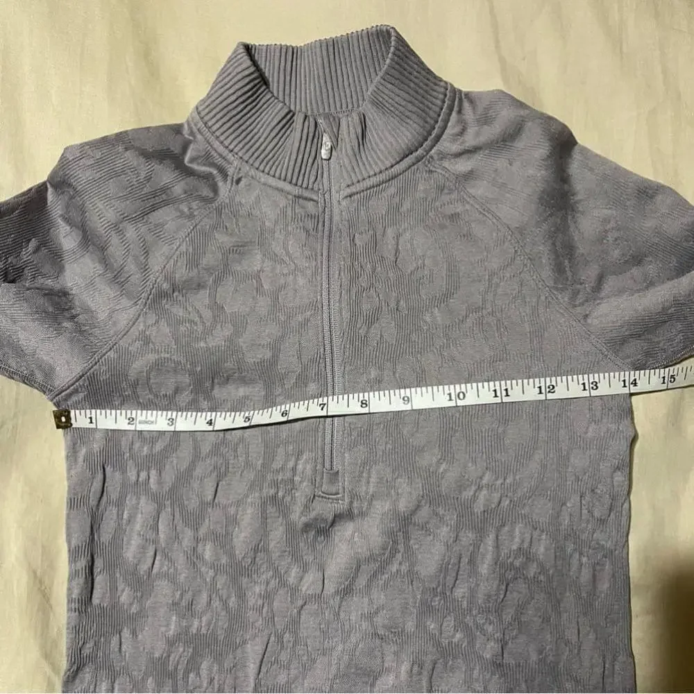 Lululemon Rest Less 1/2 Zip Size 2 - Picture 8 of 8